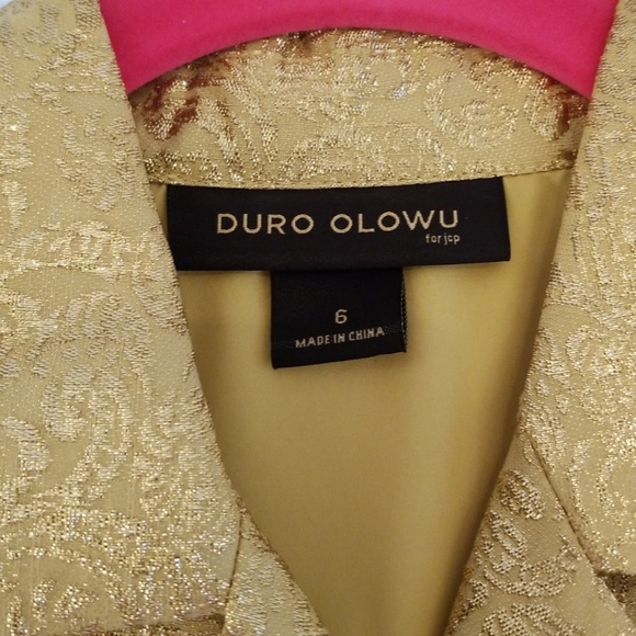 Duro Olowu Gold Dress - Picture 4 of 5